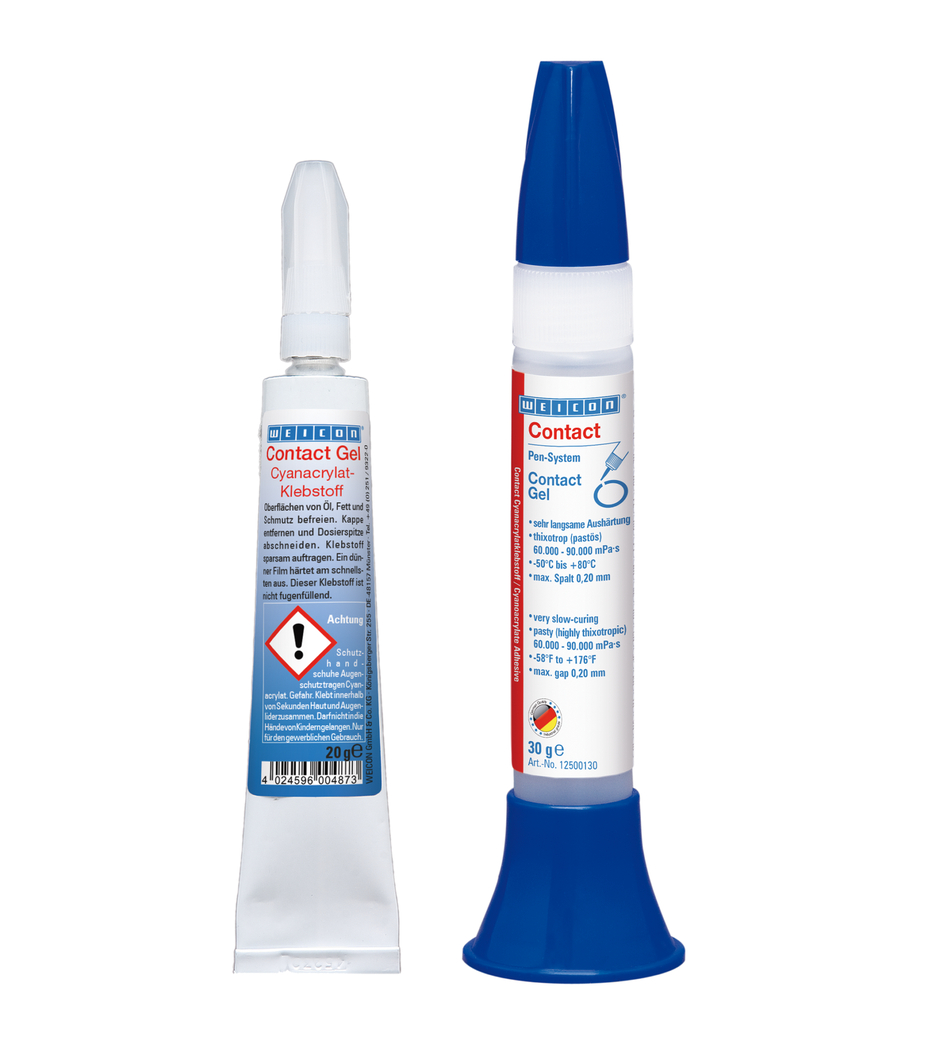 Contact Gel pasty instant adhesive for porous surfaces 10002033